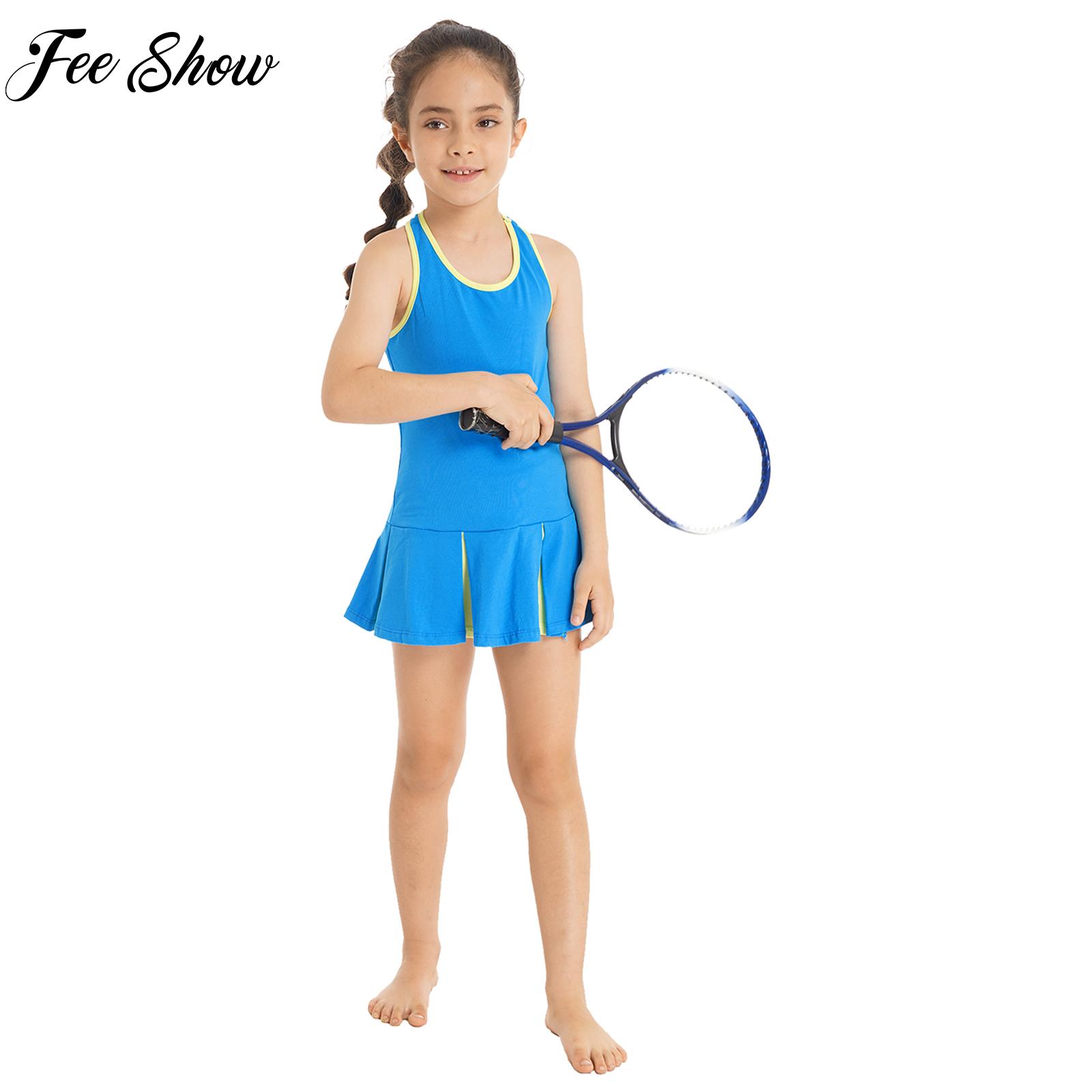 Badminton Court - Set pakaian olahraga Badminton anak perempuan,