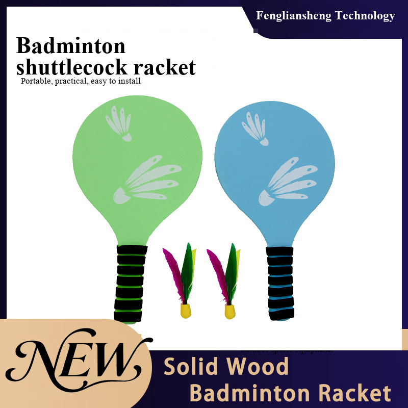 Badminton News - Raket Bulu Tangkis Kayu Baru, Raket