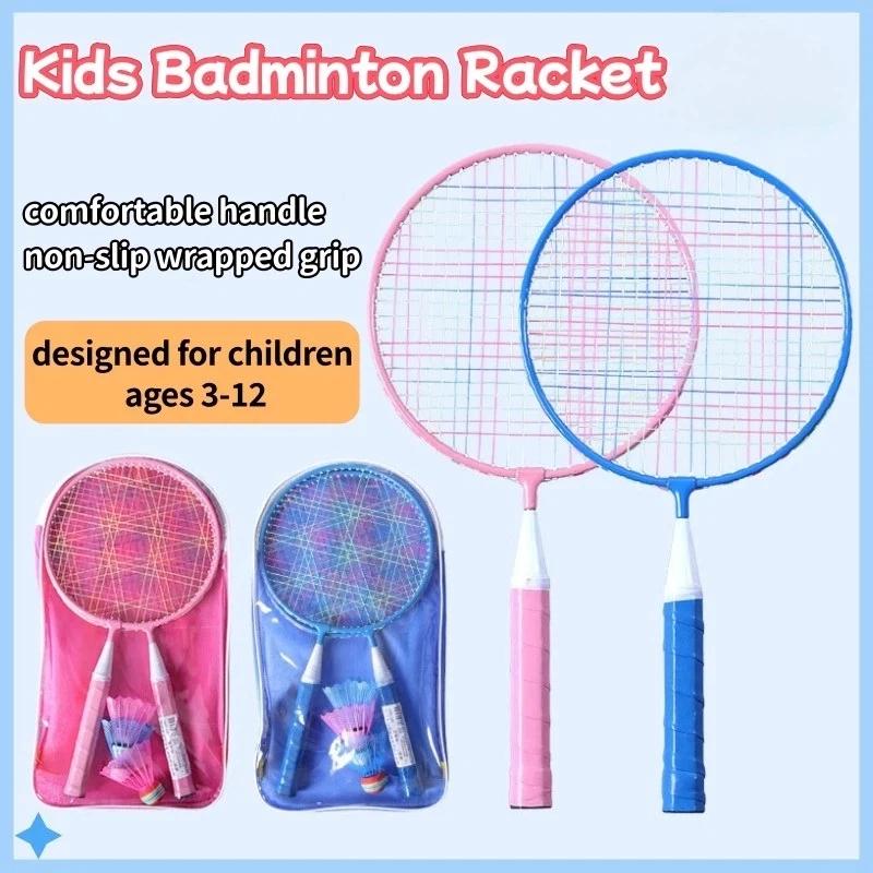 2 Buah Raket Bulu Tangkis Anak - Badminton League ulasan dan harga