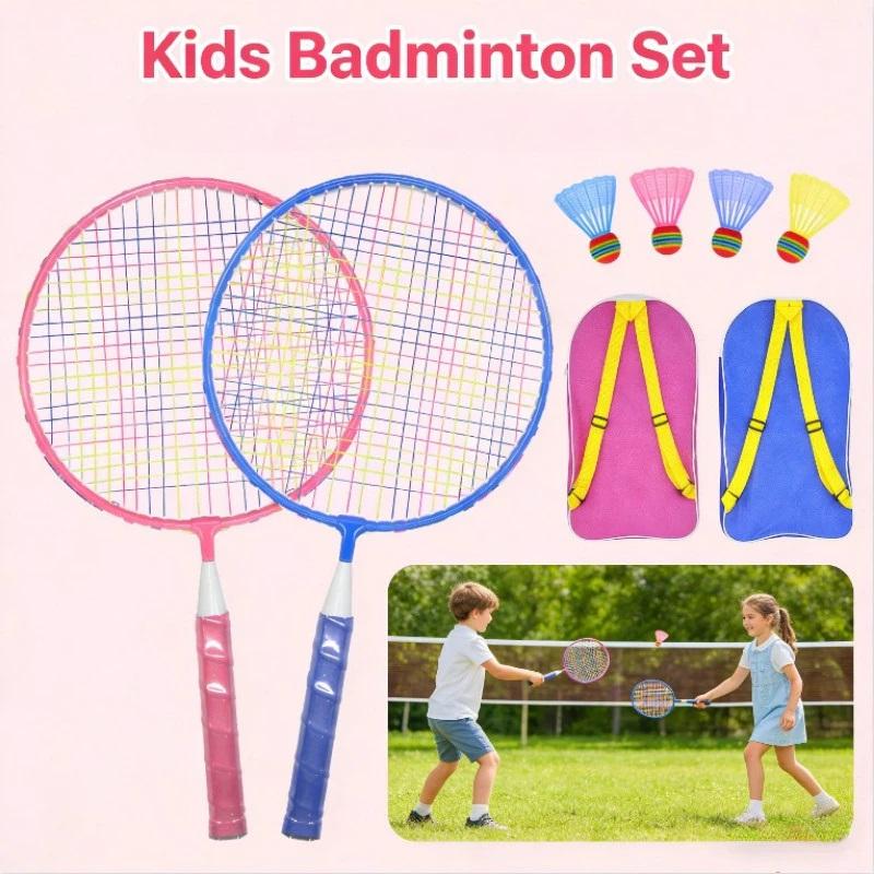 2 Buah Raket Bulu Tangkis Anak - Badminton League ulasan dan harga