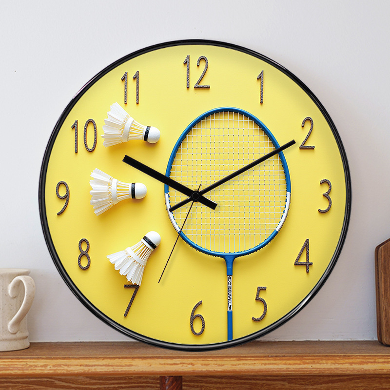 Jam Dinding Aula Bulu Tangkis  - Badminton Hall ulasan dan harga