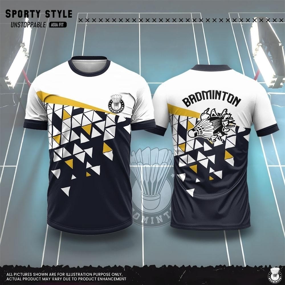 Pakaian Pria Fashion Kaos Badm - Badminton Wallpaper ulasan dan harga