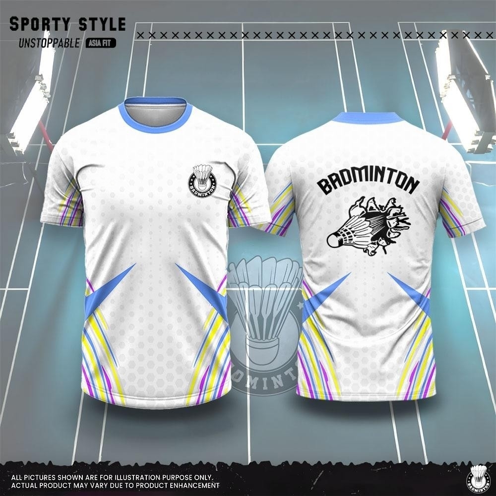 Pakaian Pria Fashion Kaos Badm - Badminton Wallpaper ulasan dan harga