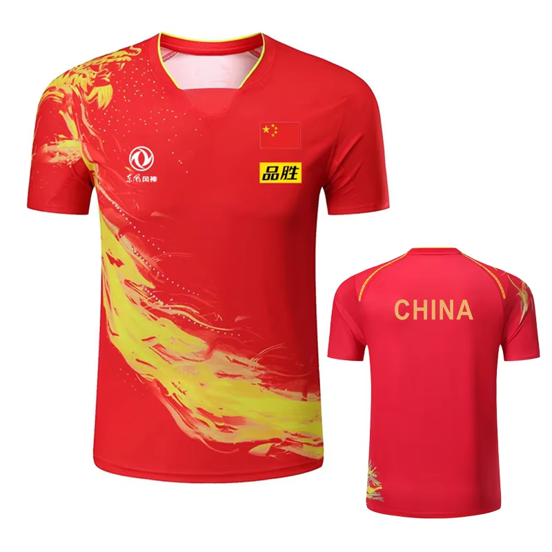 Kaus motif Tenis Meja Naga Tio - Badminton Hall ulasan dan harga