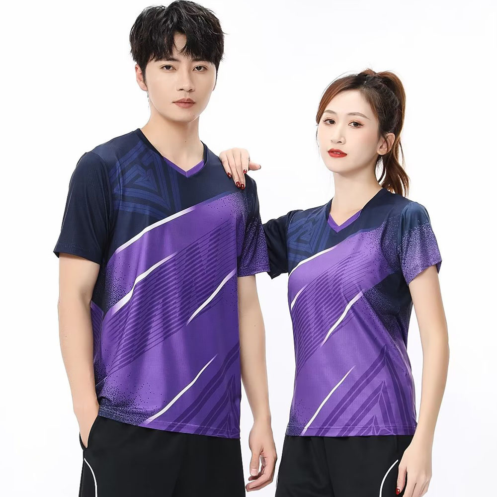 Kaus lengan pendek Ping Pong P - Badminton Wallpaper ulasan dan harga