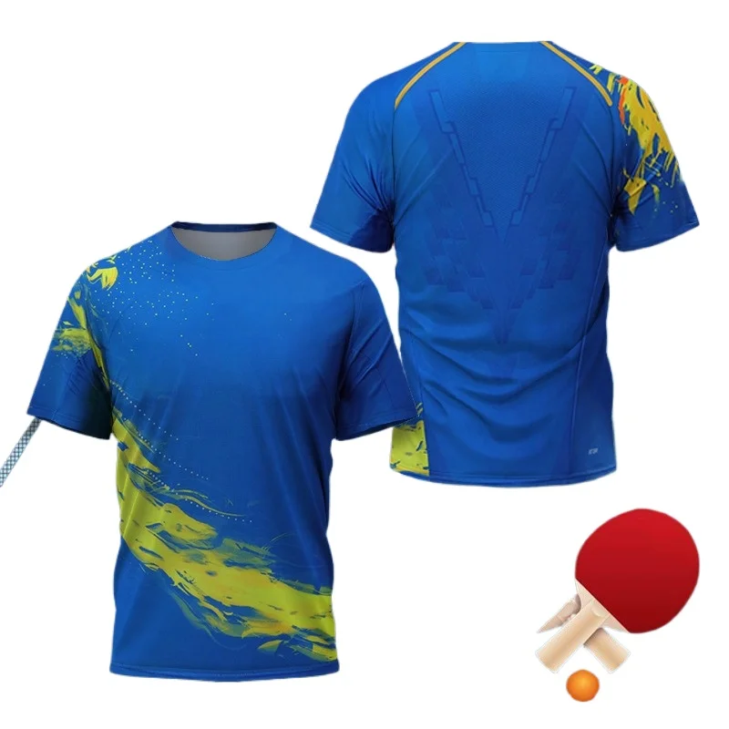 Kaus Grafis Tenis Meja CHINA D - Badminton Wallpaper ulasan dan harga