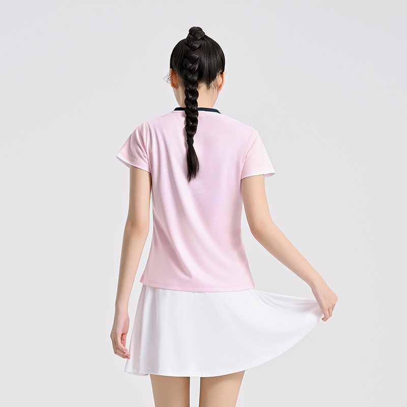 Kaos Bulu Tangkis Wanita Asli  - Badminton Wallpaper ulasan dan harga